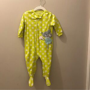Carter's Little Girls’ Fleece Footed Pajamas